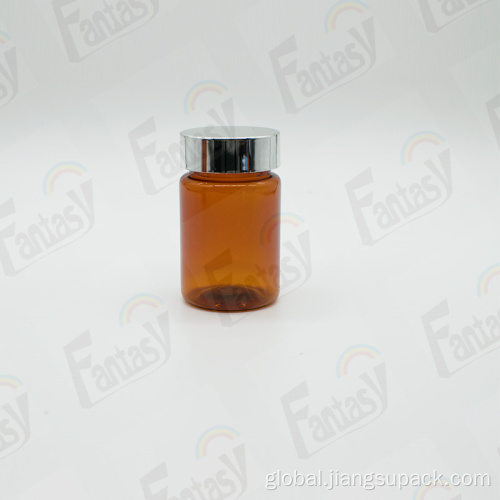 Empty Capsule Bottles tablet pill bottles plastic bottles round capsule bottle Factory